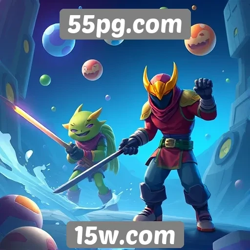 Diferenciais dos jogos disponíveis em 55pg.com