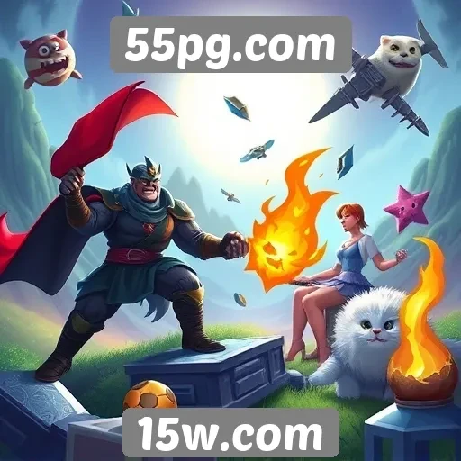 55pg.com oferece uma ampla variedade de jogos online